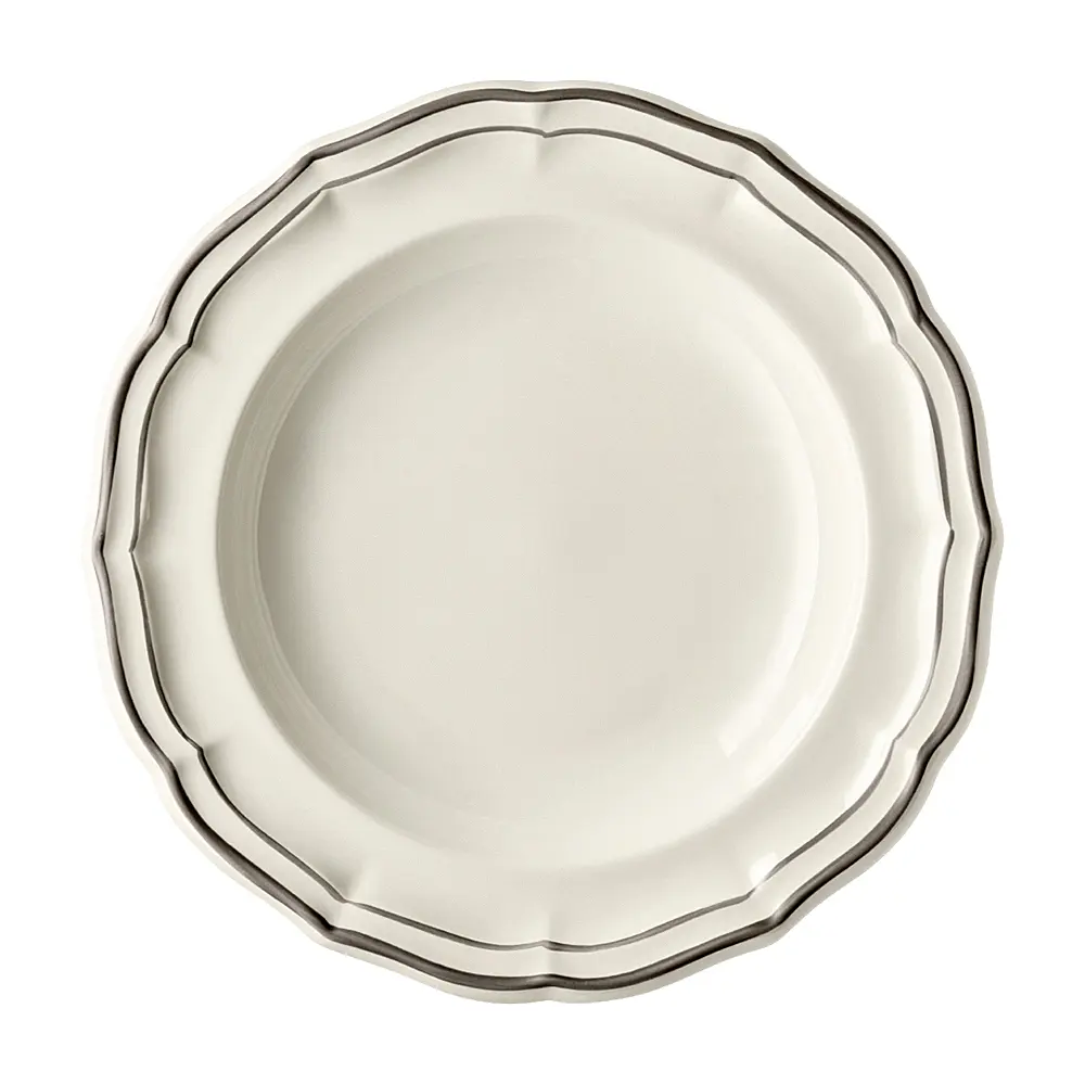 Суповая тарелка Filet Taupe, 22,5 см