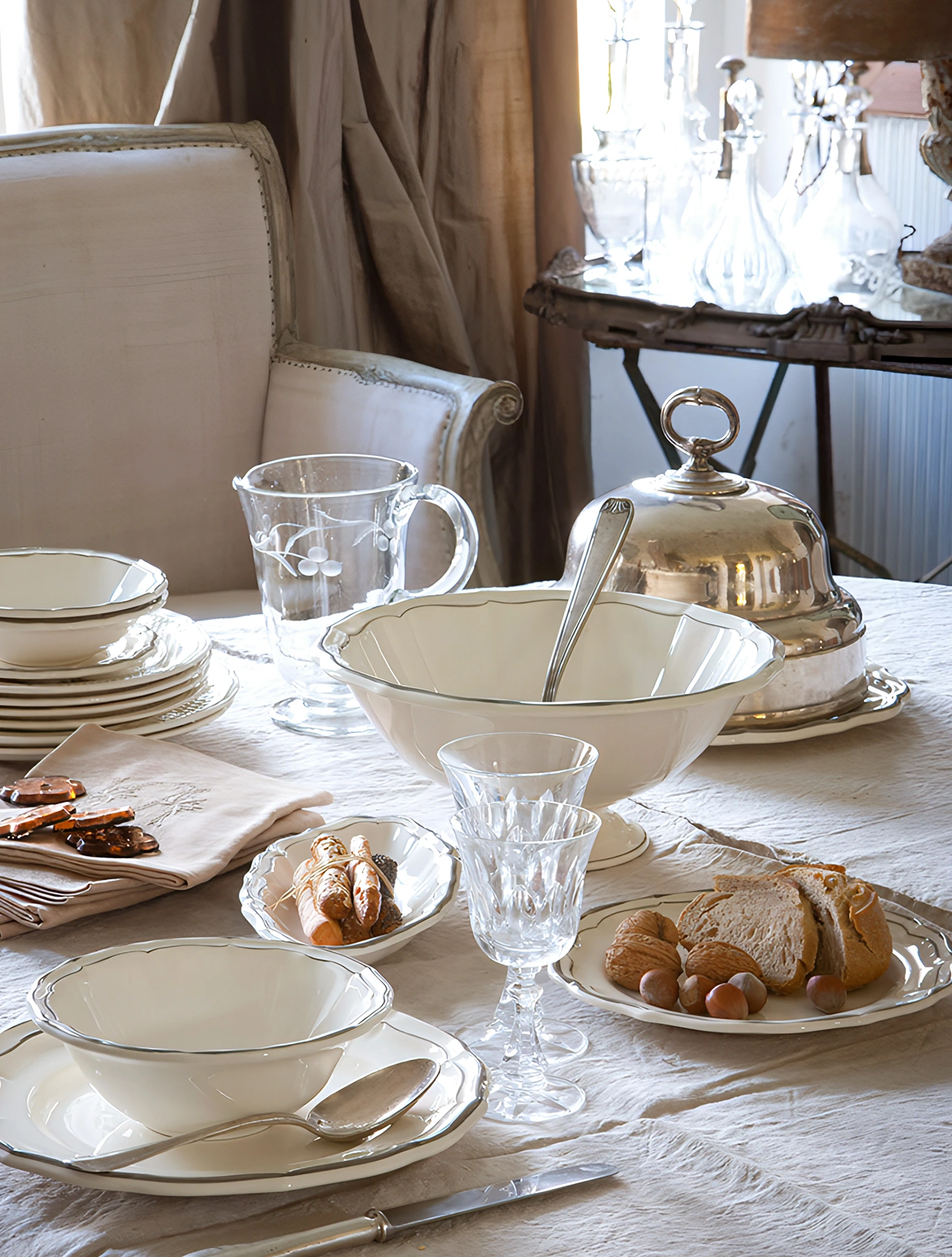 Сервировочный салатник Filet Taupe, 30 см