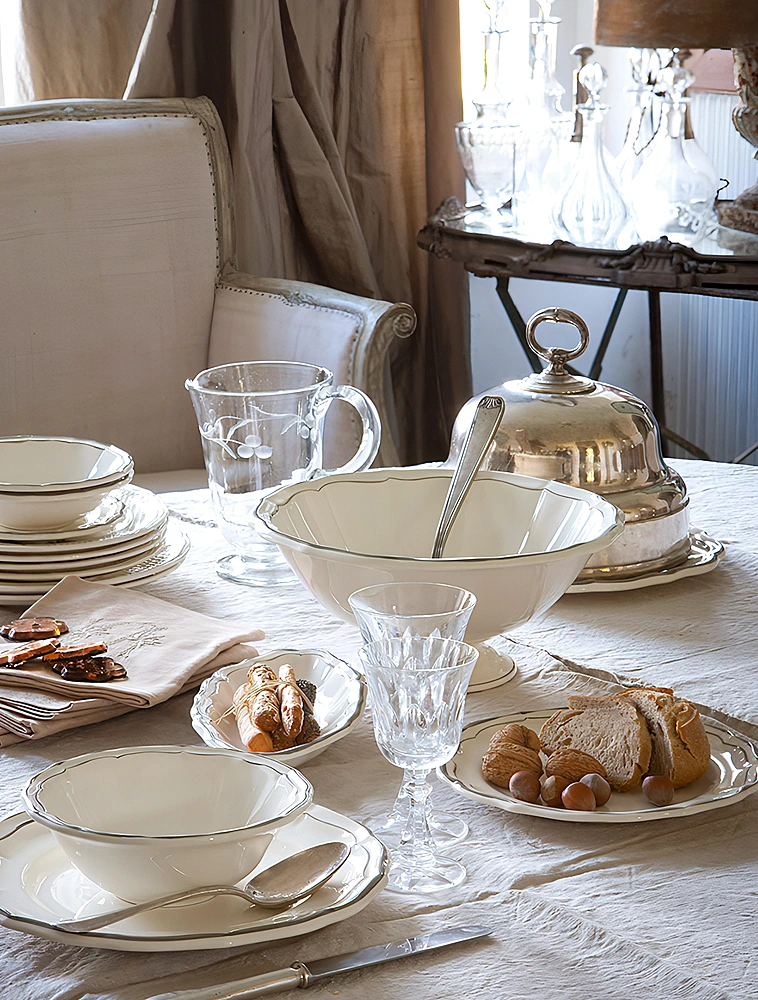 Сервировочный салатник Filet Taupe, 30 см от Gien