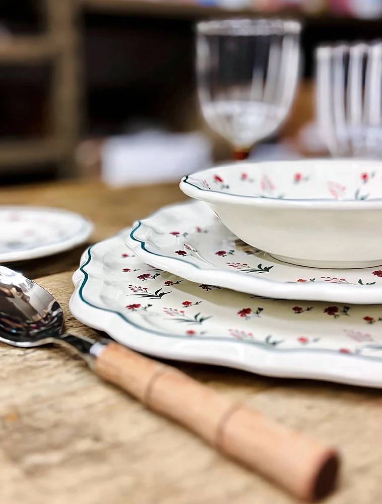Закусочная тарелка Herbier Du Paradis, 23 см от Gien