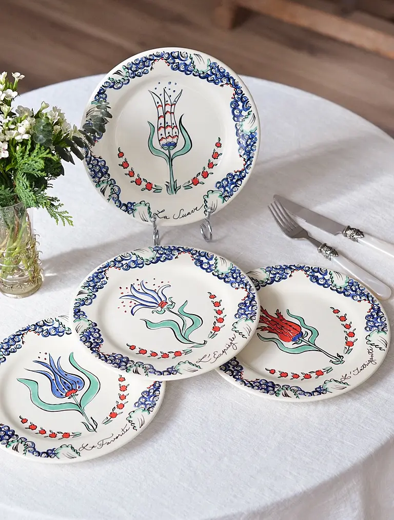 Набор из 4 закусочных тарелок La Favorite, 22 см от Gien