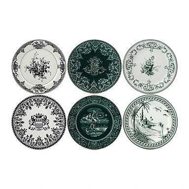 Набор из 6 закусочных тарелок Les Depareillees, 23 см