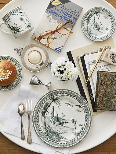 Набор из 6 закусочных тарелок Les Depareillees, 23 см