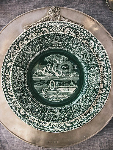 Набор из 6 закусочных тарелок Les Depareillees, 23 см