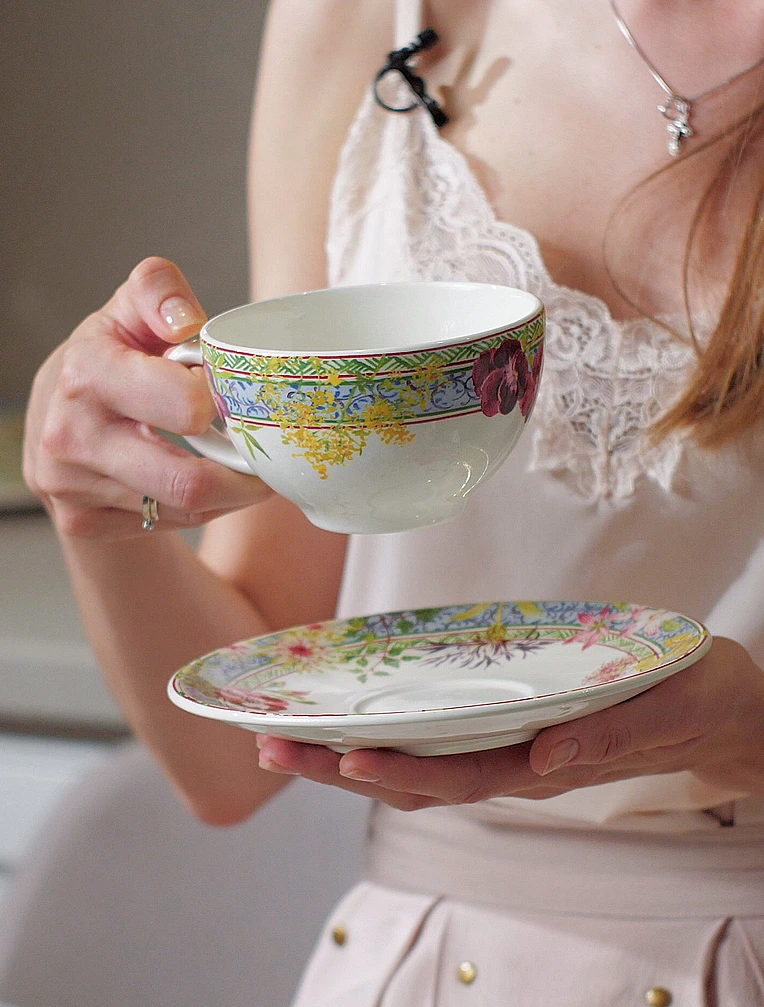 Чайная пара Millefleurs, 260 мл от Gien