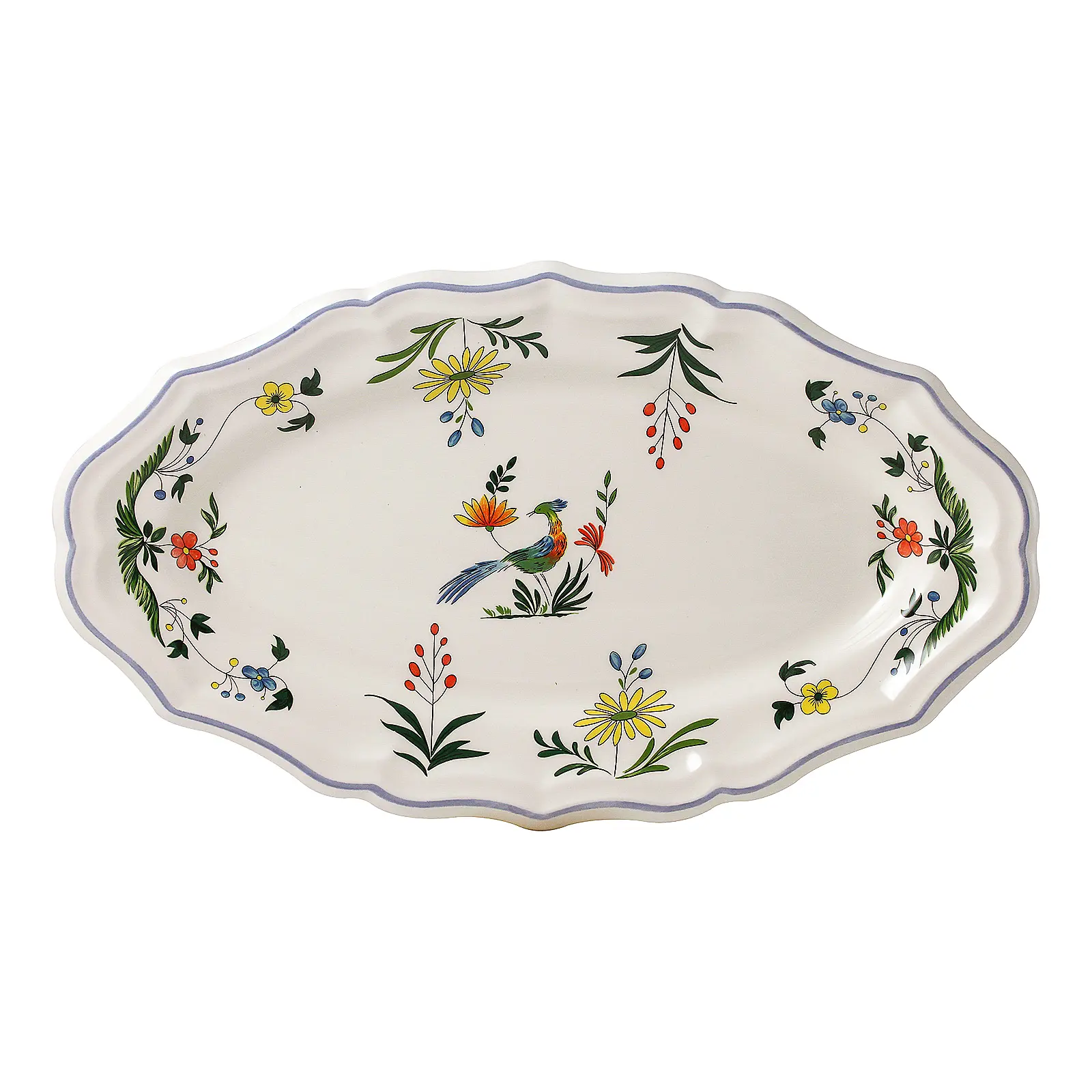 Плоское блюдо Oiseaux de Paradis, 35,5 см