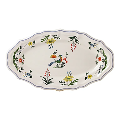 Плоское блюдо Oiseaux de Paradis, 35,5 см