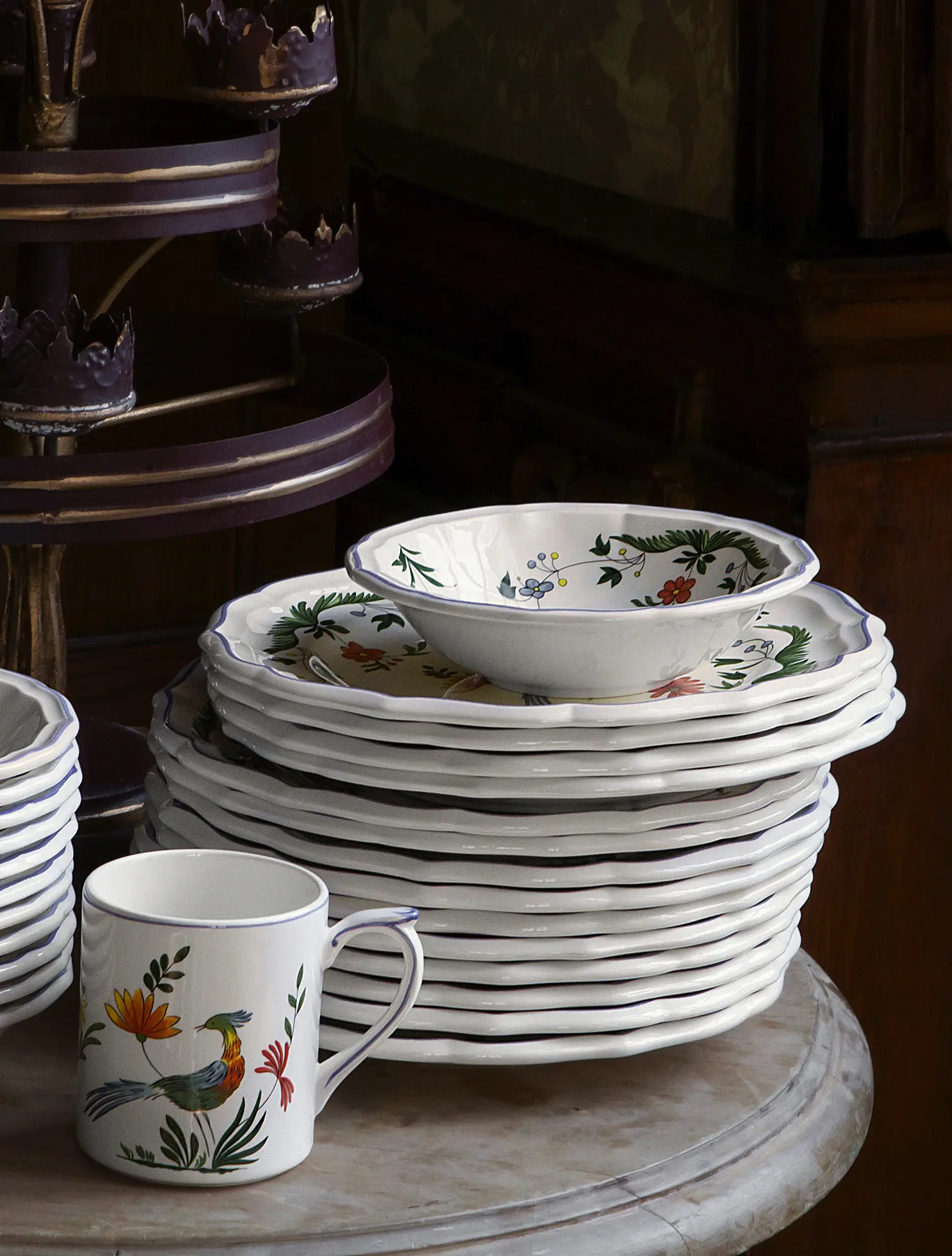 Пиала Oiseaux de Paradis, 17 см