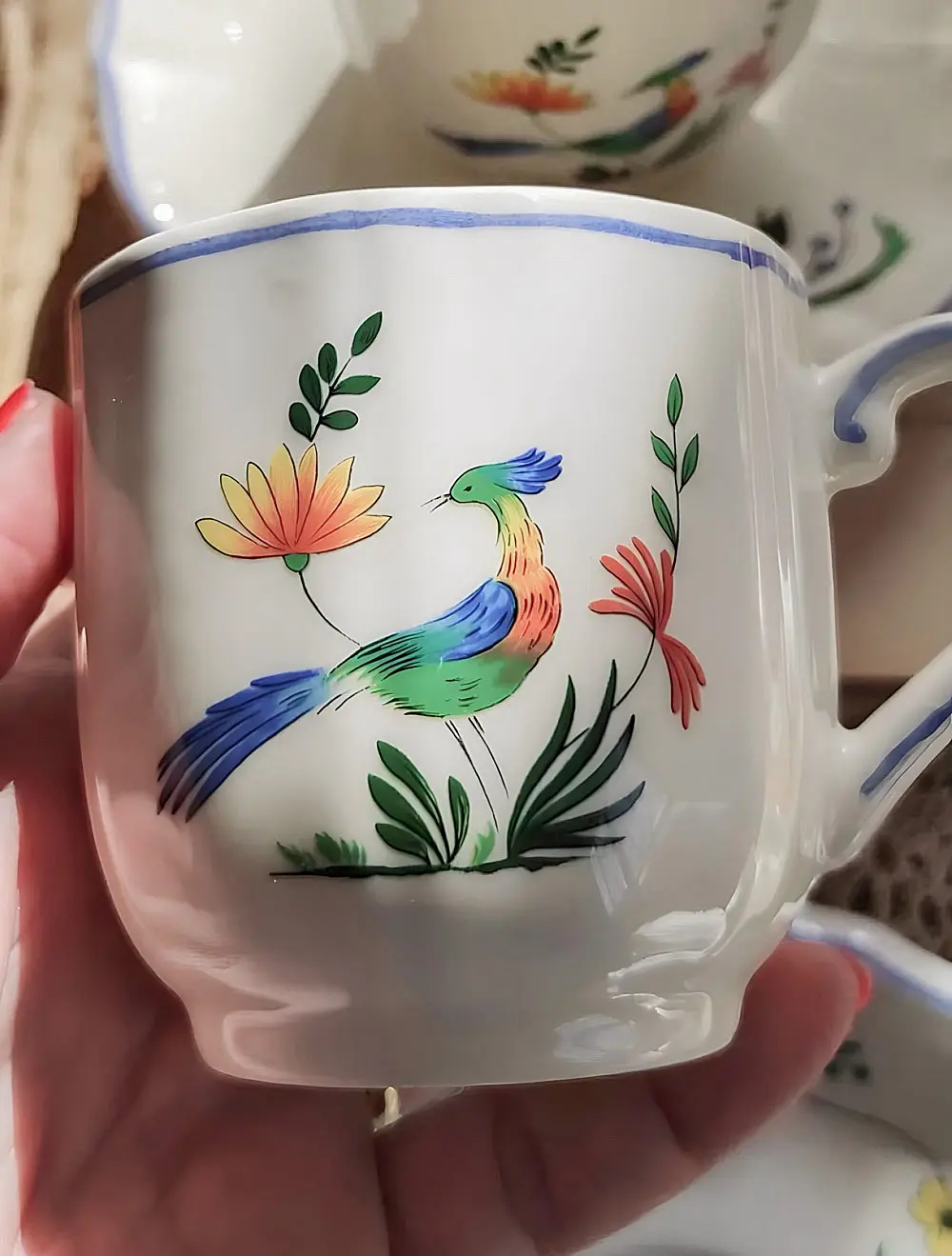 Набор из 2 кофейных пар Oiseaux de Paradis, 85 мл
