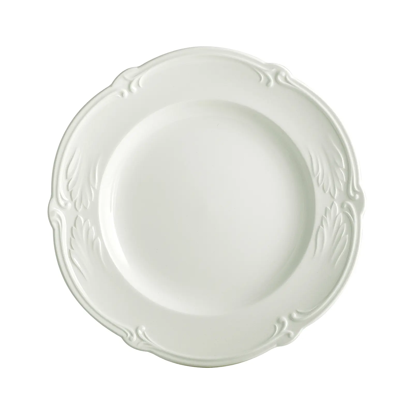 Пирожковая тарелка Rocaille Blanc, 17 см