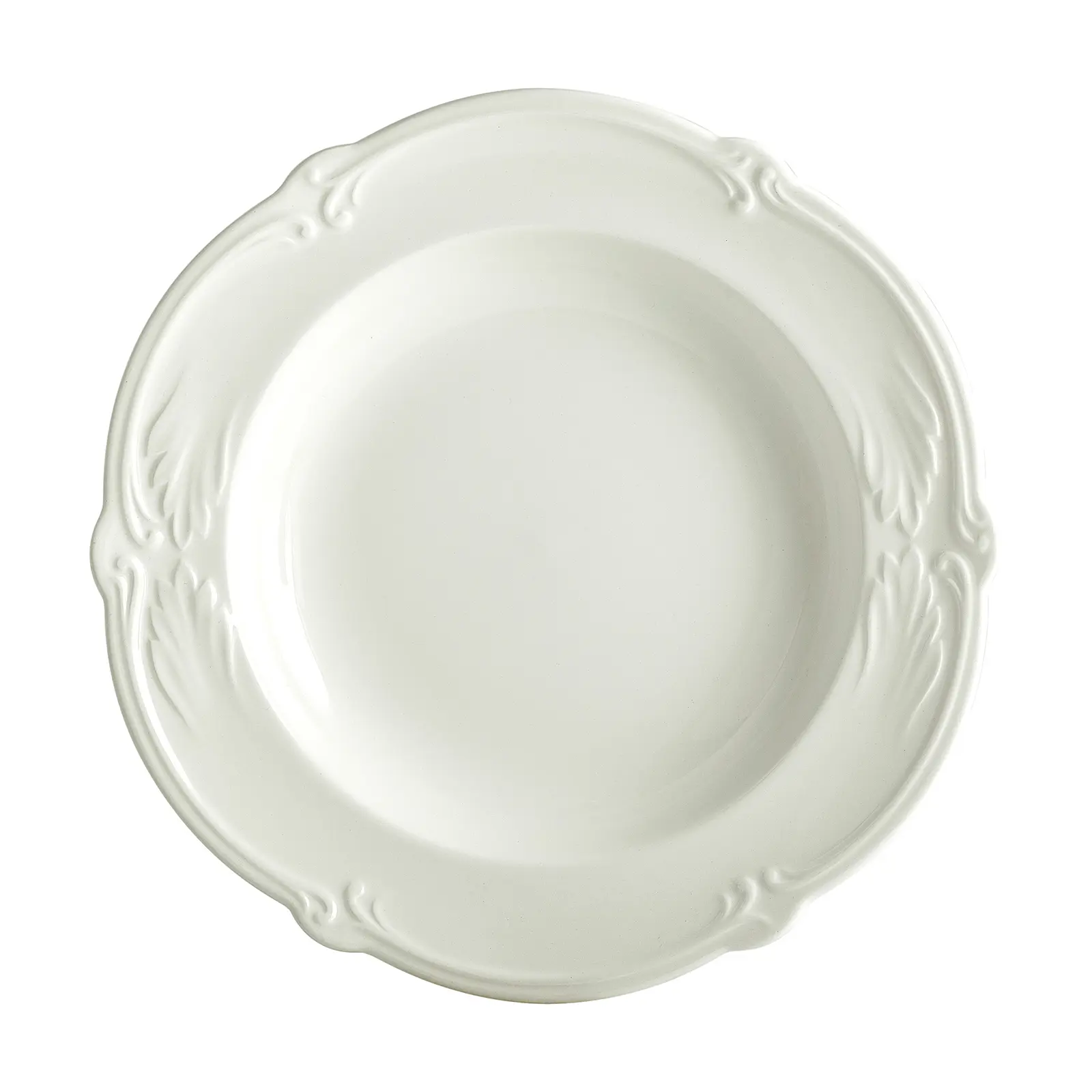 Суповая тарелка Rocaille Blanc, 22,5 см