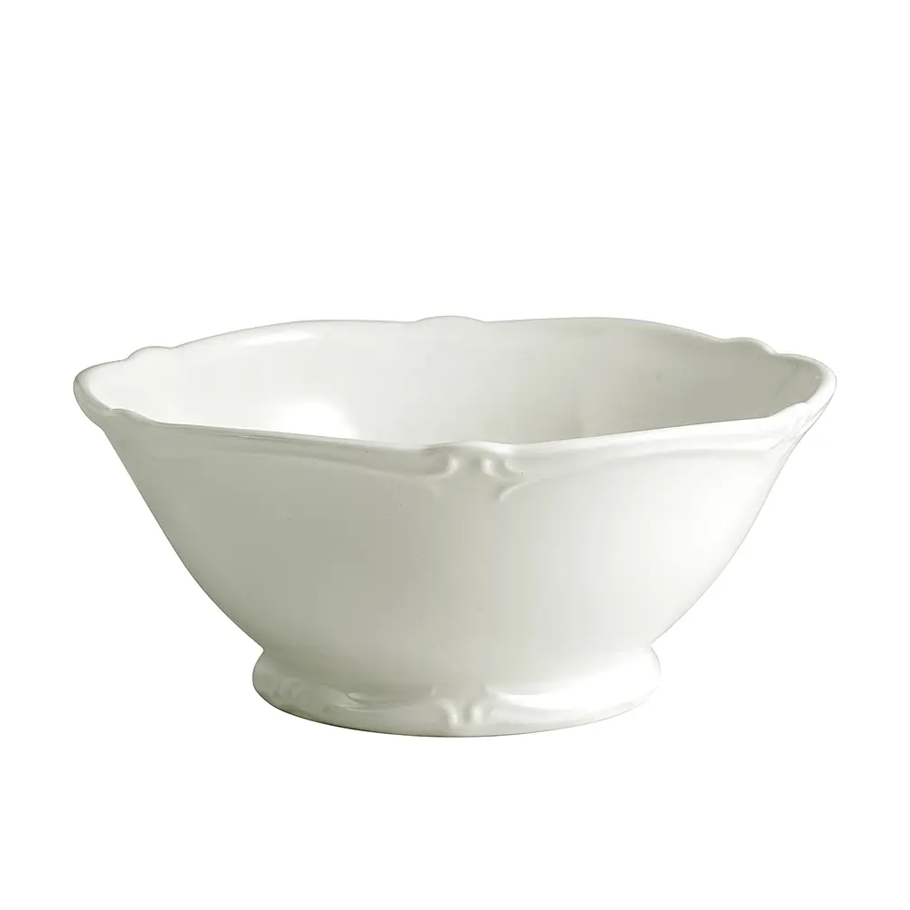 Сервировочный салатник Rocaille Blanc, 24,5 см от Gien