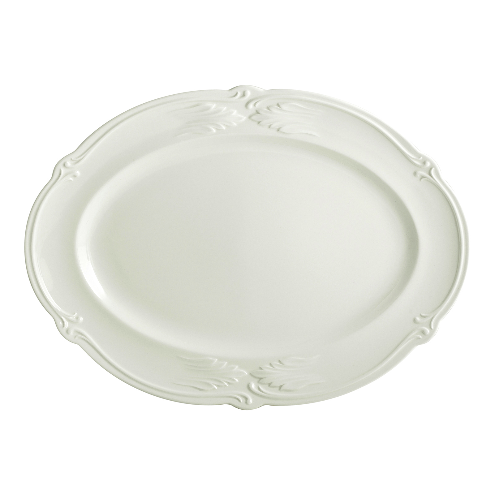 Плоское блюдо Rocaille Blanc, 38,5 см от Gien