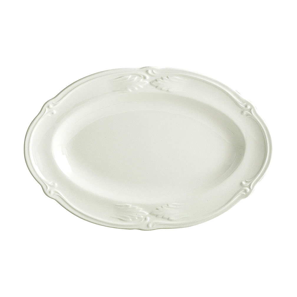 Плоское блюдо Rocaille Blanc, 25 см от Gien