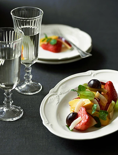 Плоское блюдо Rocaille Blanc, 25 см