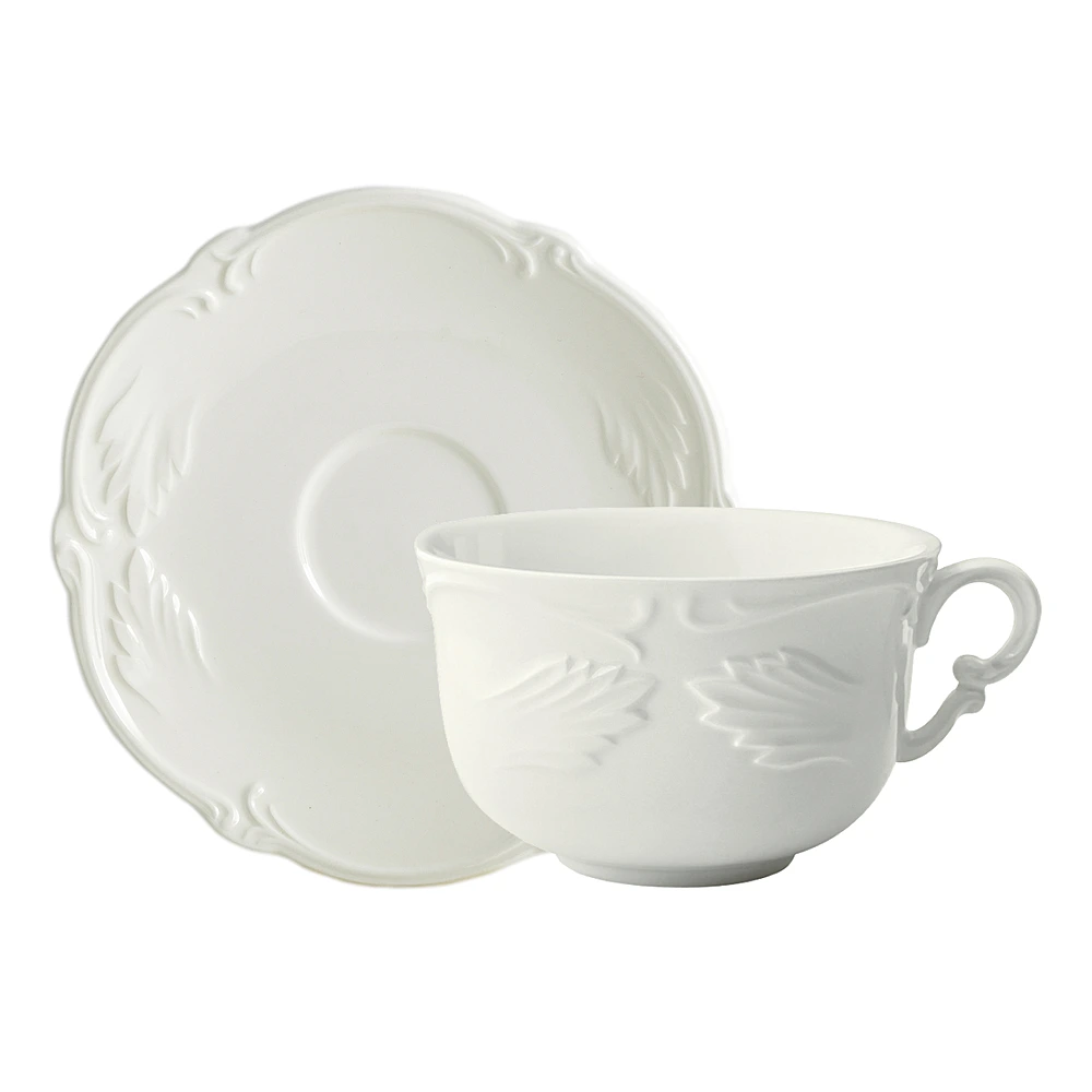 Чайная пара Rocaille Blanc, 180 мл от Gien