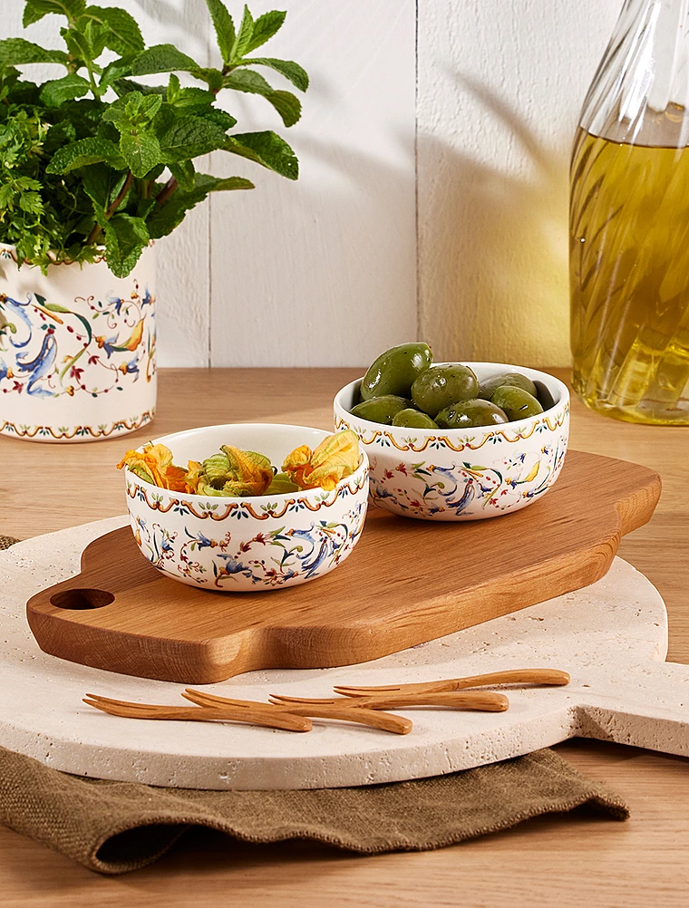 Набор из 2 чаш на подносе Toscana от Gien