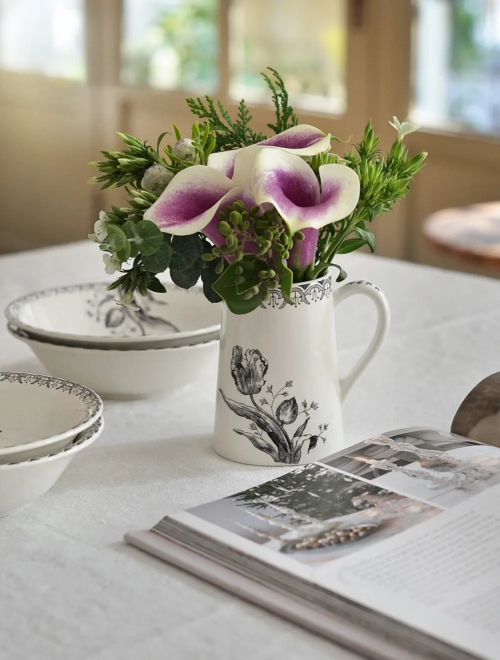 Молочник Tulipes Noires, 260 мл