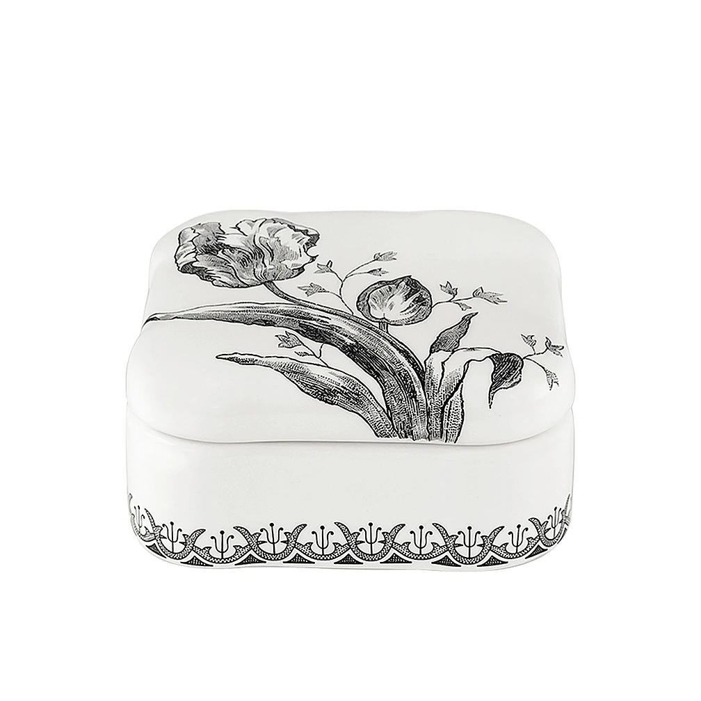 Шкатулка Tulipes Noires, 11x5 см от Gien