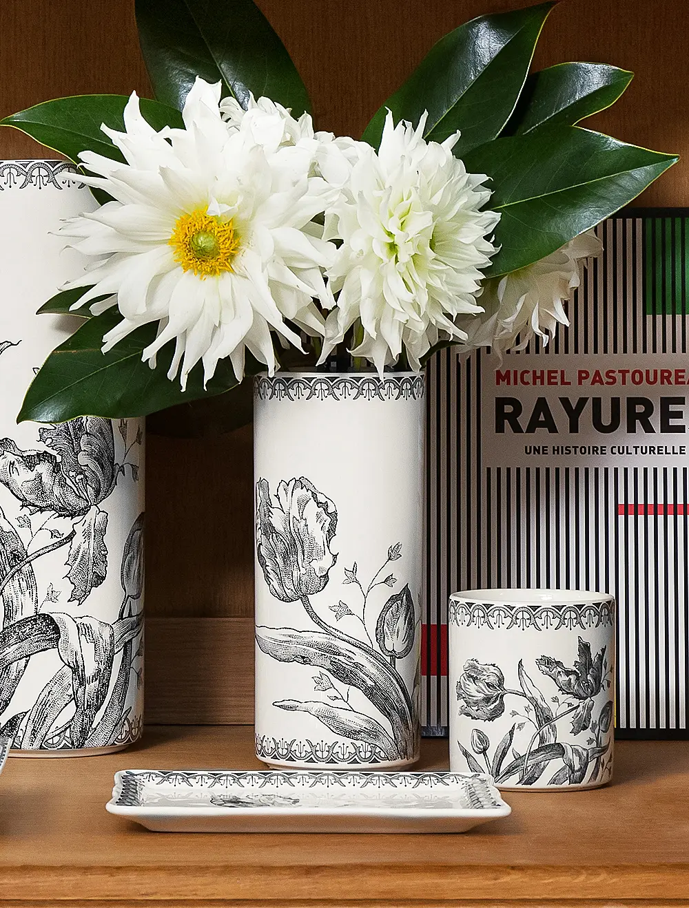 Ваза Tulipes Noires, 20 см