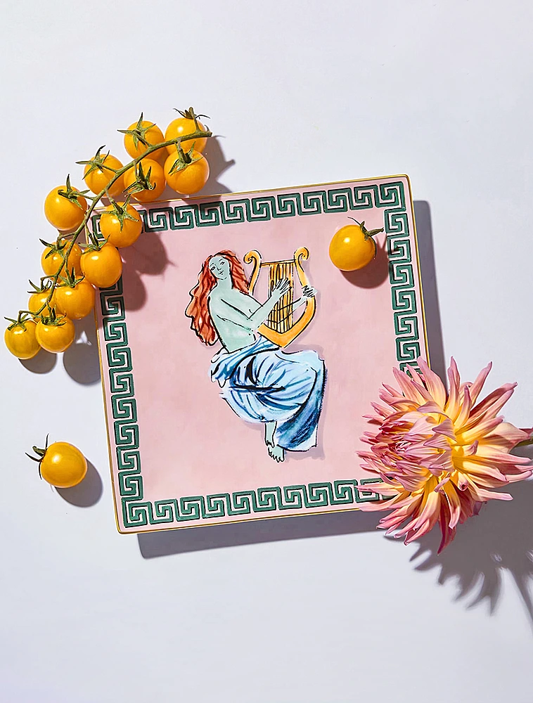 Плоское блюдо Il Viaggio Di Nettuno, 21 см от Ginori 1735