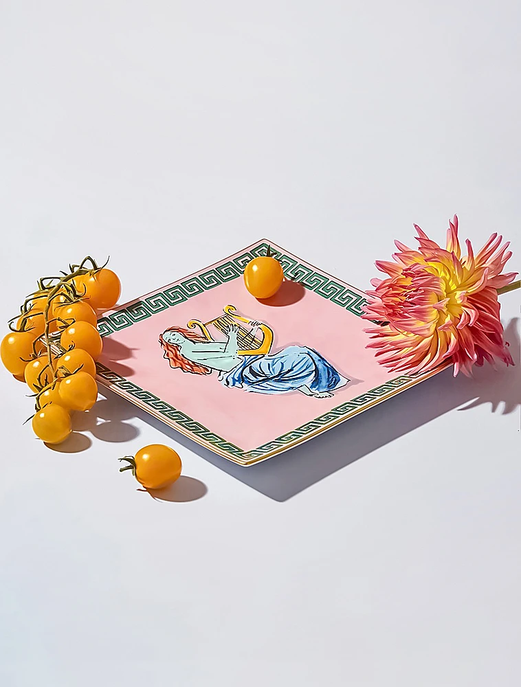 Плоское блюдо Il Viaggio Di Nettuno, 21 см от Ginori 1735