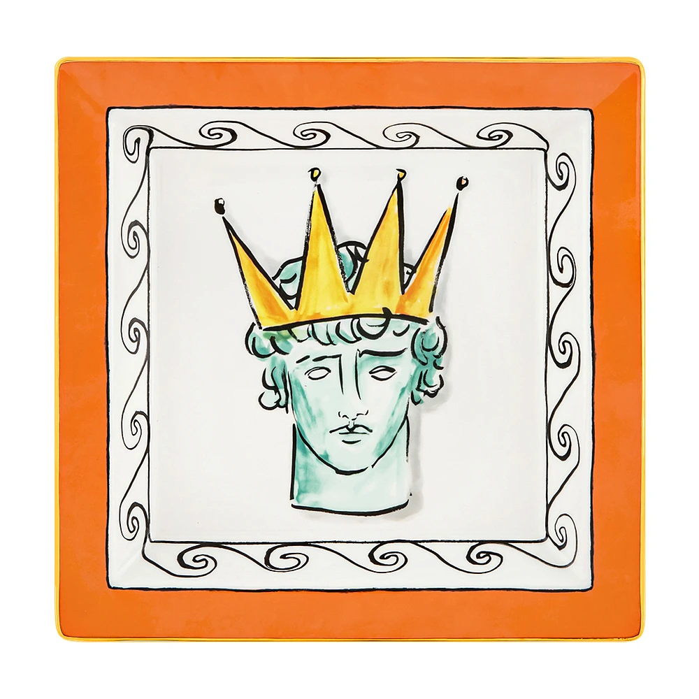 Глубокое блюдо Il Viaggio Di Nettuno, 24,5 см от Ginori 1735