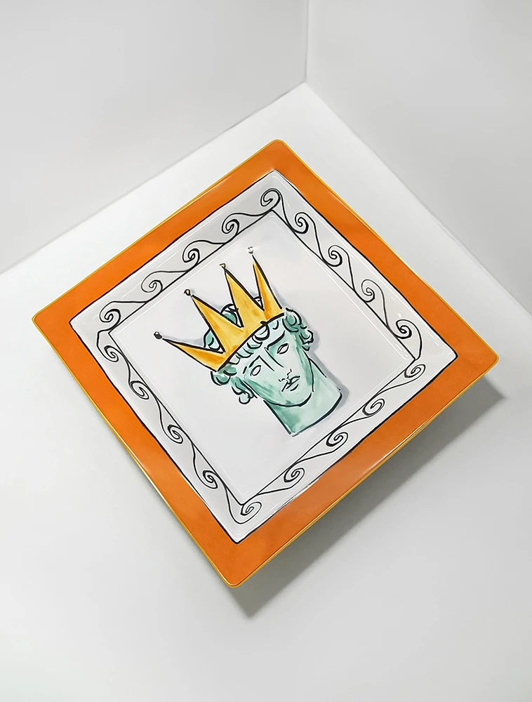 Глубокое блюдо Il Viaggio Di Nettuno, 24,5 см от Ginori 1735