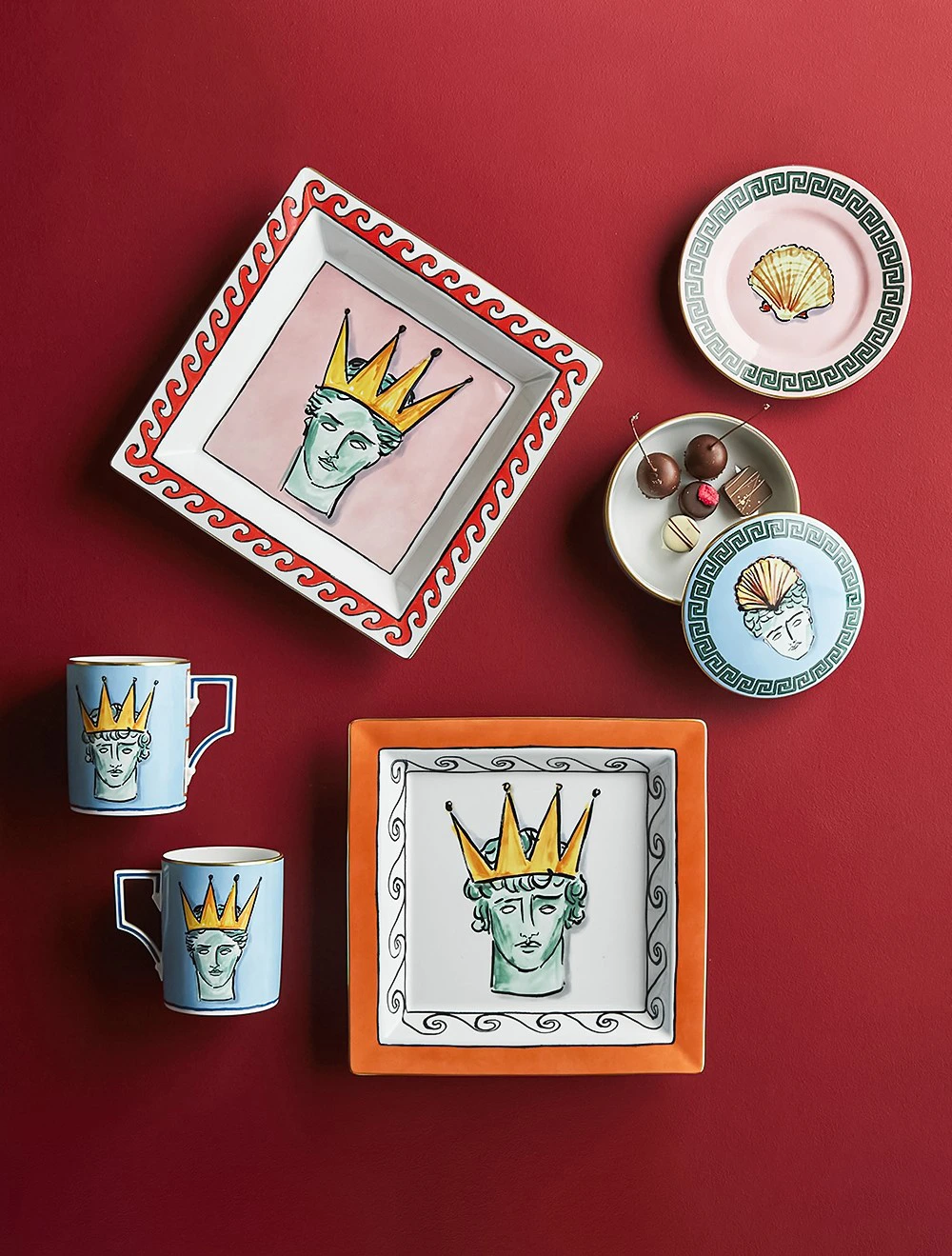 Глубокое блюдо Il Viaggio Di Nettuno, 24,5 см