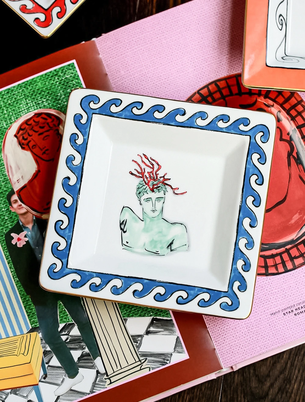 Блюдо Il Viaggio Di Nettuno, 18 см