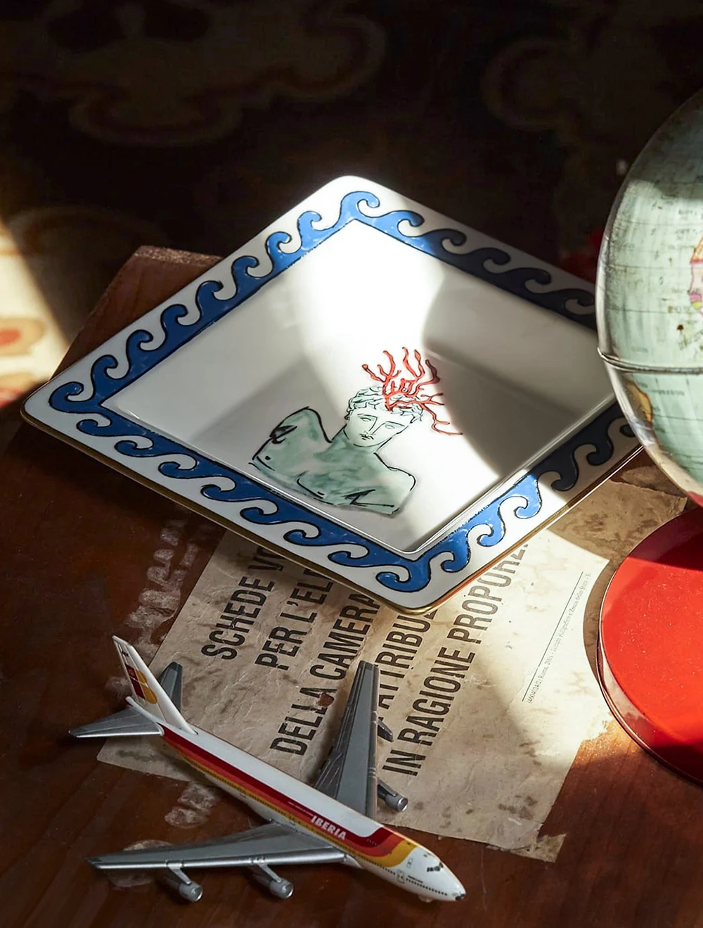 Блюдо Il Viaggio Di Nettuno, 18 см