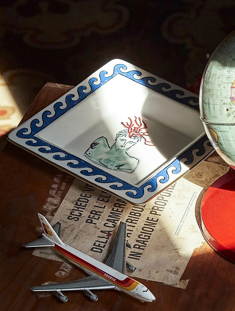 Блюдо Il Viaggio Di Nettuno, 18 см от Ginori 1735