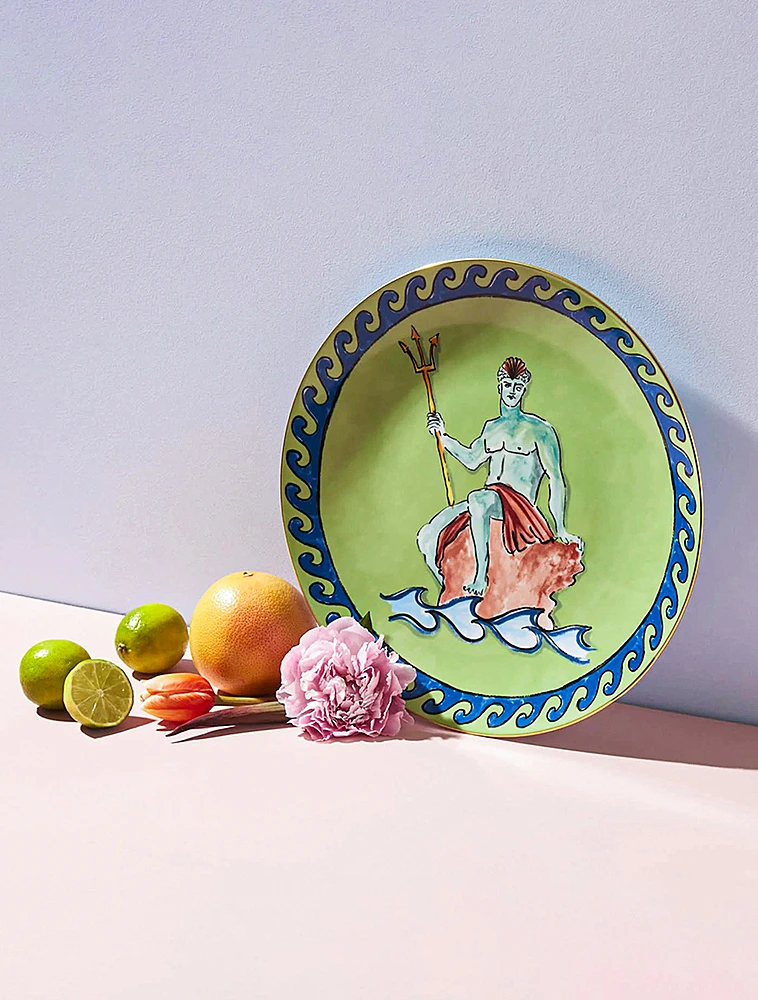 Плоское блюдо Il Viaggio Di Nettuno, 33 см от Ginori 1735