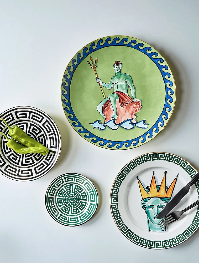 Плоское блюдо Il Viaggio Di Nettuno, 33 см от Ginori 1735