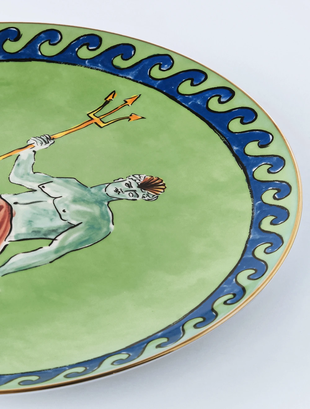 Плоское блюдо Il Viaggio Di Nettuno, 33 см