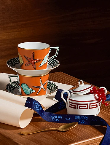 Набор из 2 чайных пар Il Viaggio Di Nettuno