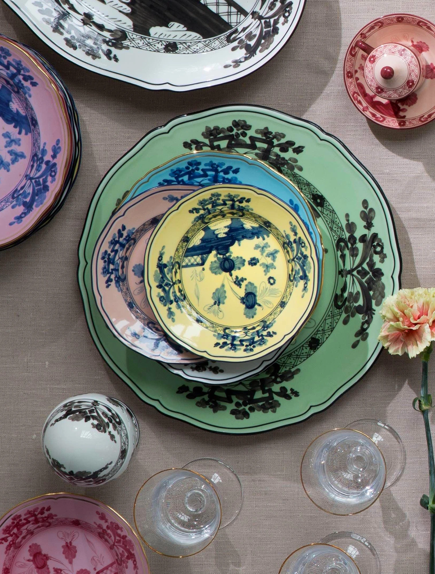 Пирожковая тарелка Oriente Italiano, 17 см