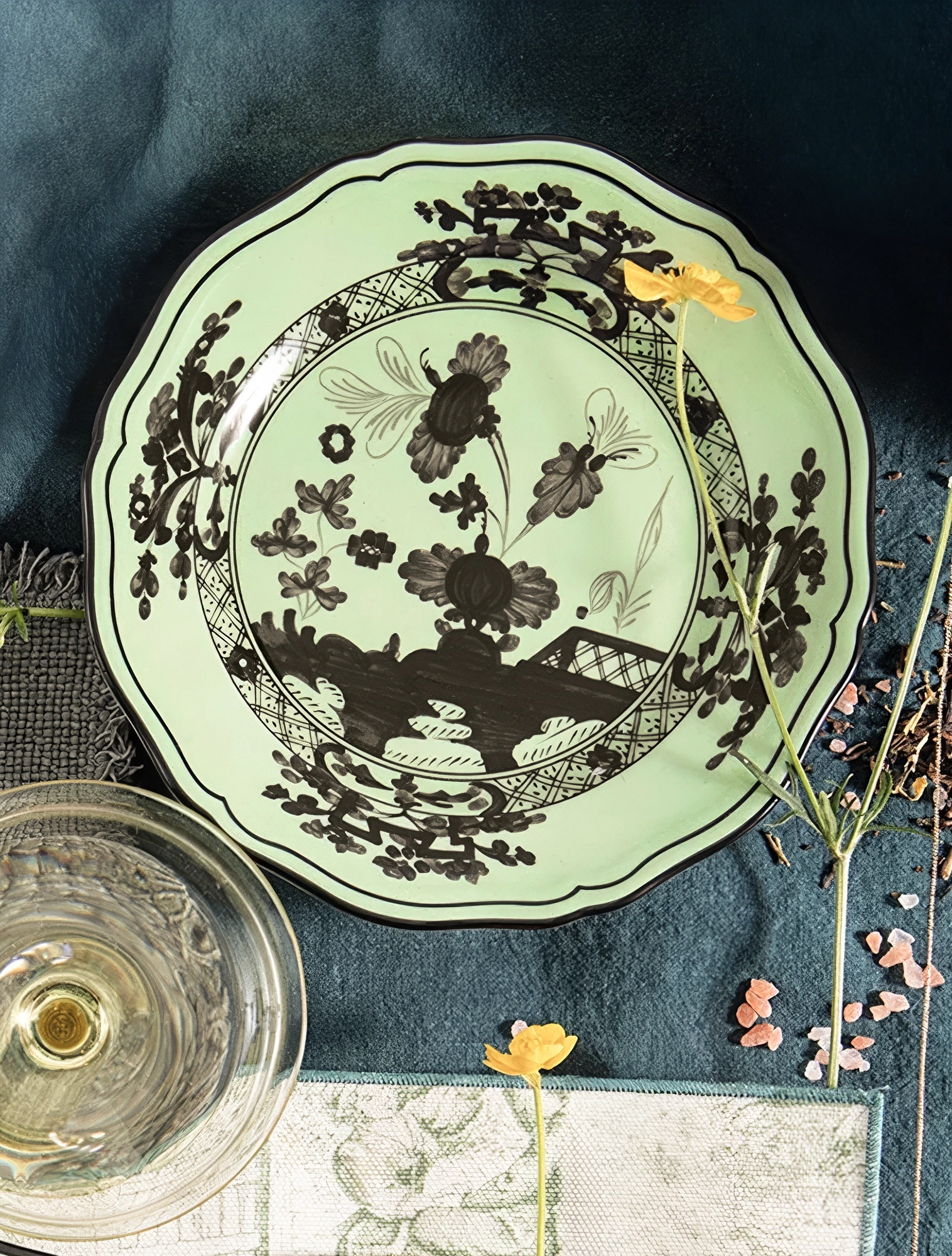 Пирожковая тарелка Oriente Italiano, 17 см