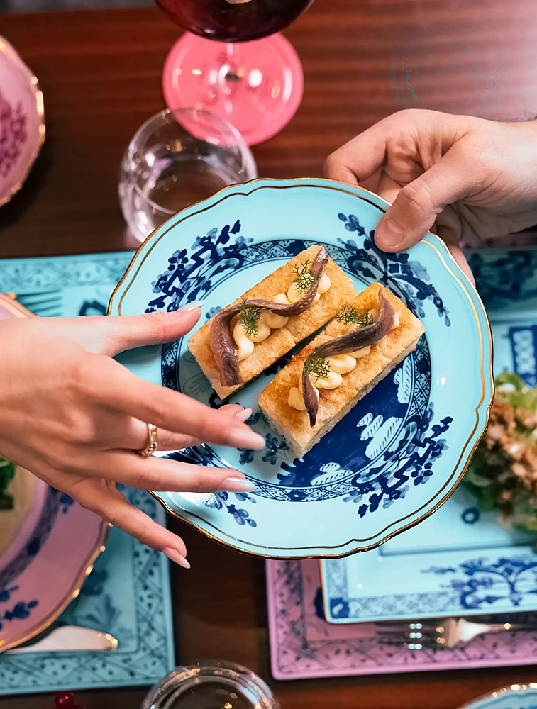 Пирожковая тарелка Oriente Italiano, 17 см от Ginori 1735