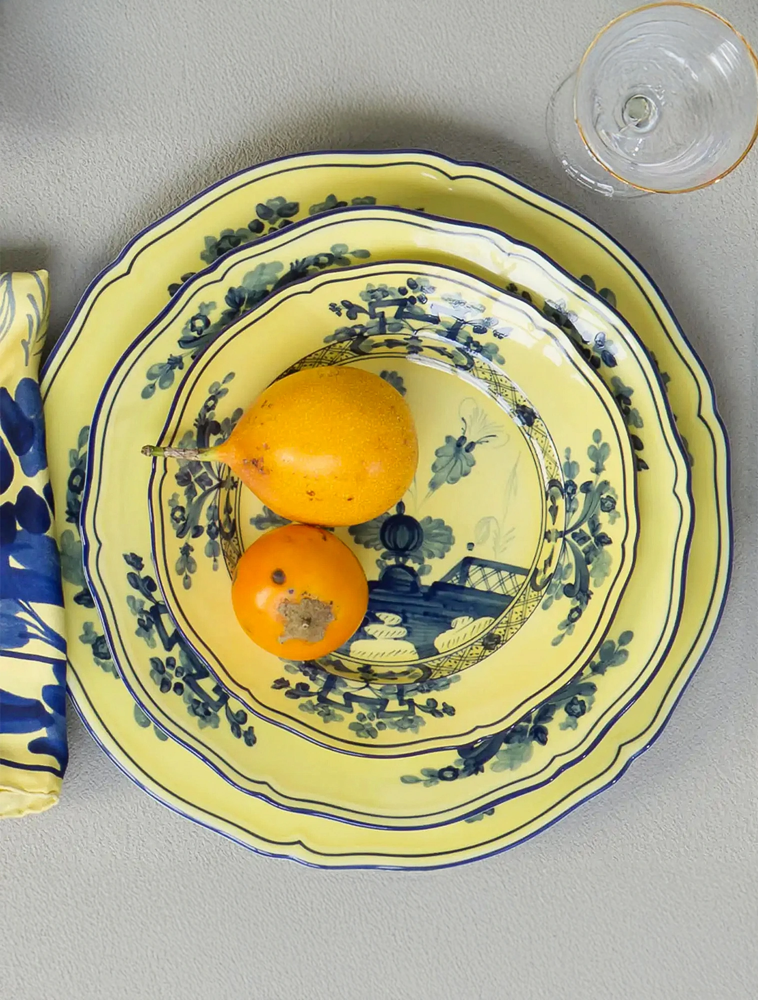 Закусочная тарелка Oriente Italiano, 21 см