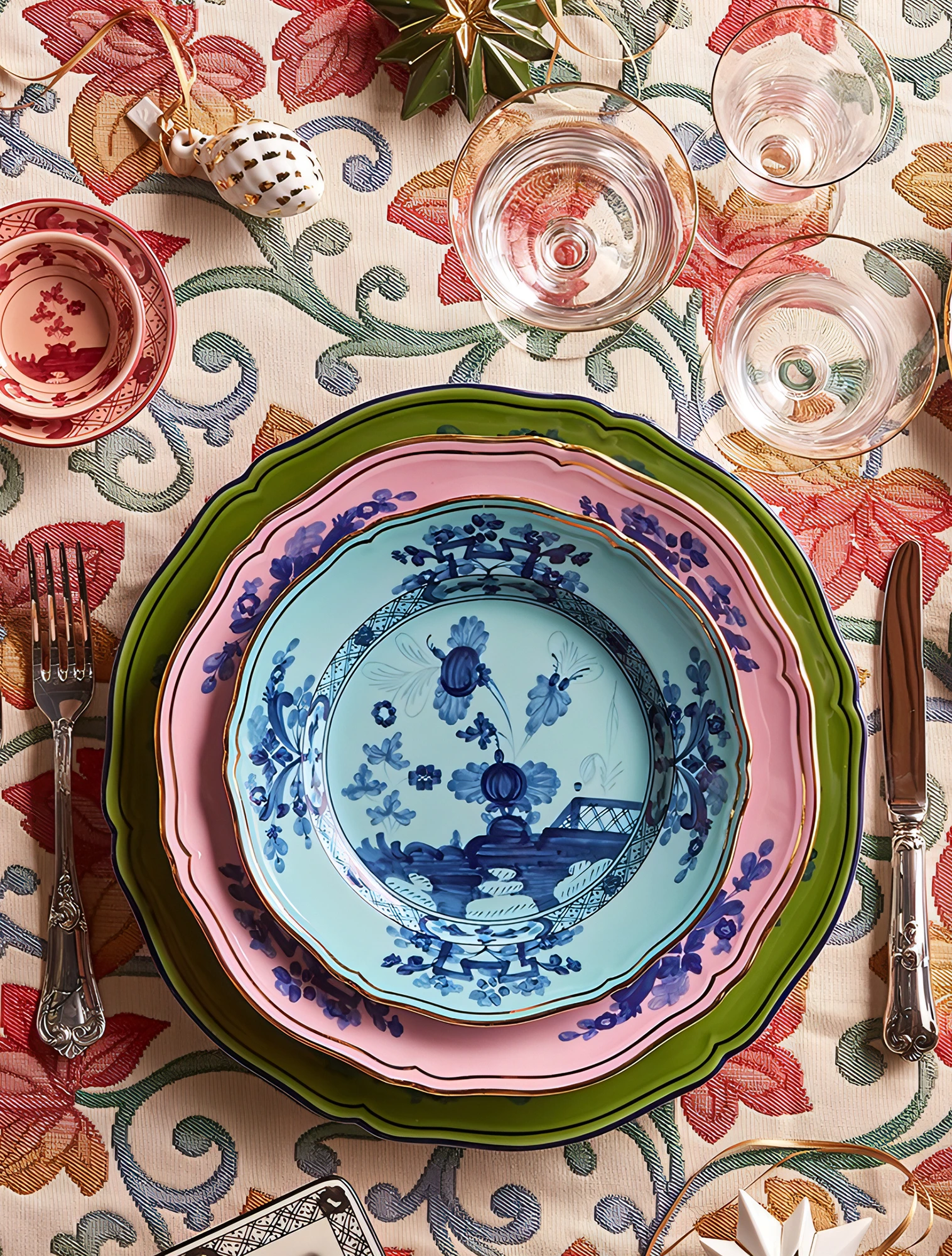 Закусочная тарелка Oriente Italiano, 21 см