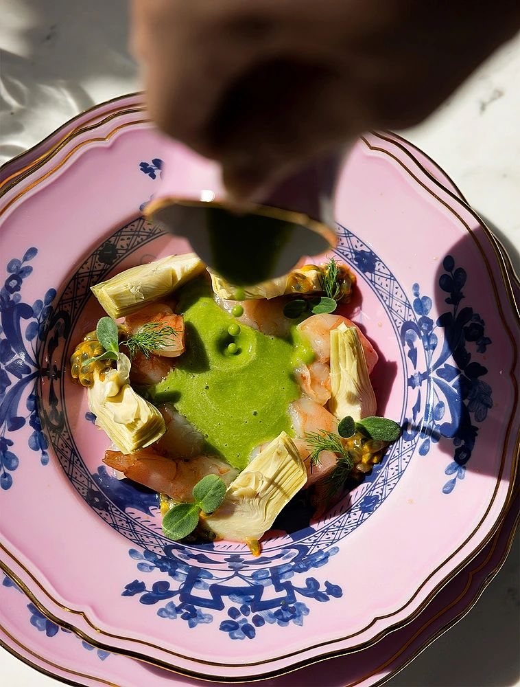 Суповая тарелка Oriente Italiano, 24 см от Ginori 1735