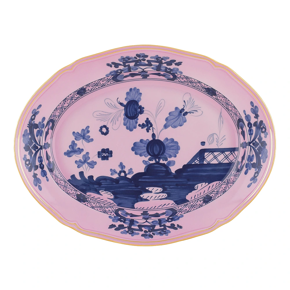 Плоское блюдо Oriente Italiano, 34 см от Ginori 1735