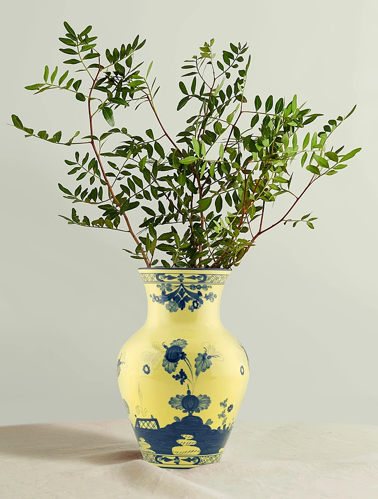 Ваза Oriente Italiano, 25 см от Ginori 1735