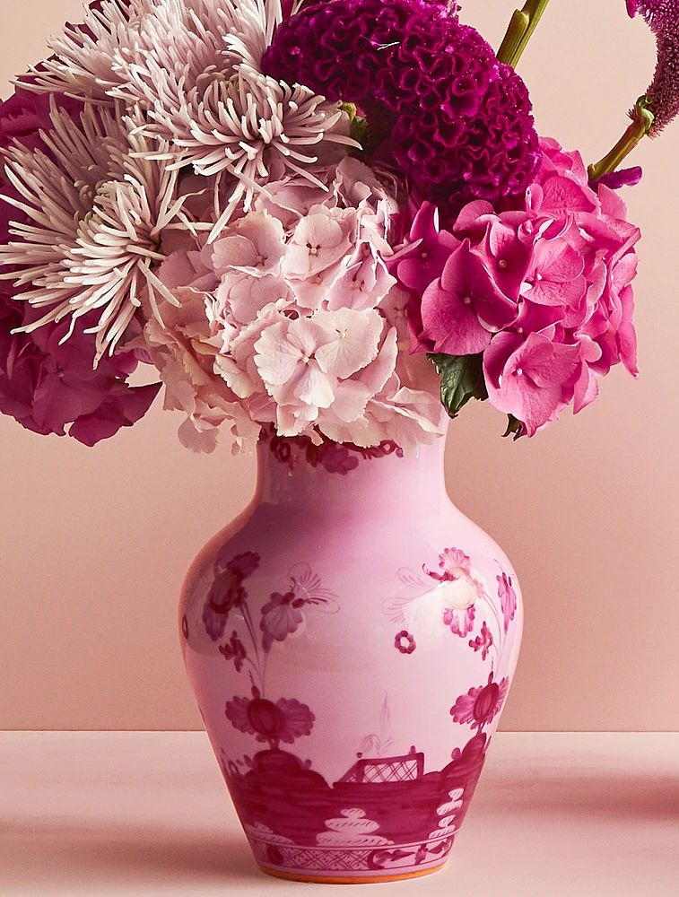 Ваза Oriente Italiano, 25 см от Ginori 1735