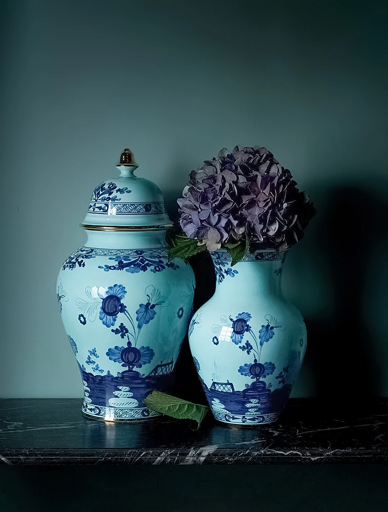 Ваза Oriente Italiano, 25 см от Ginori 1735