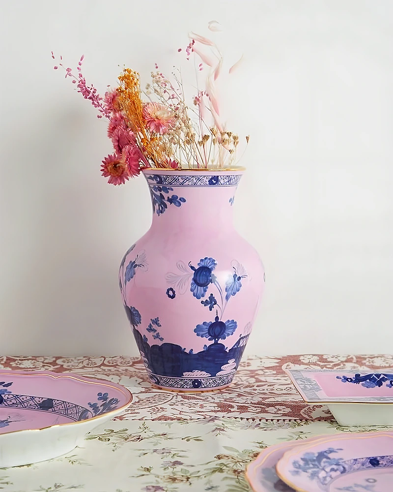 Ваза Oriente Italiano, 25 см от Ginori 1735