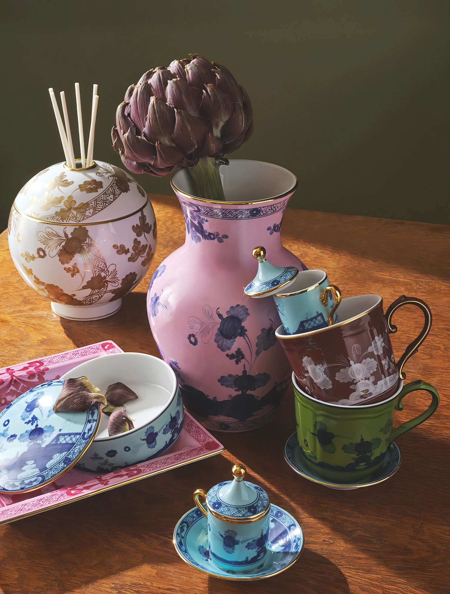 Ваза Oriente Italiano, 25 см