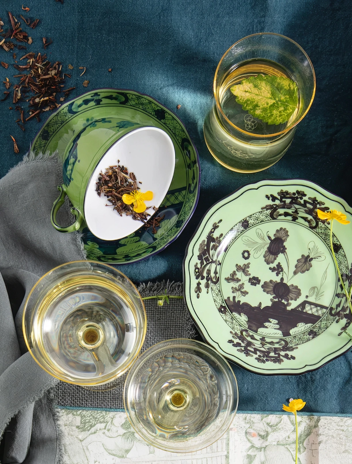 Чайная пара Oriente Italiano, 220 мл