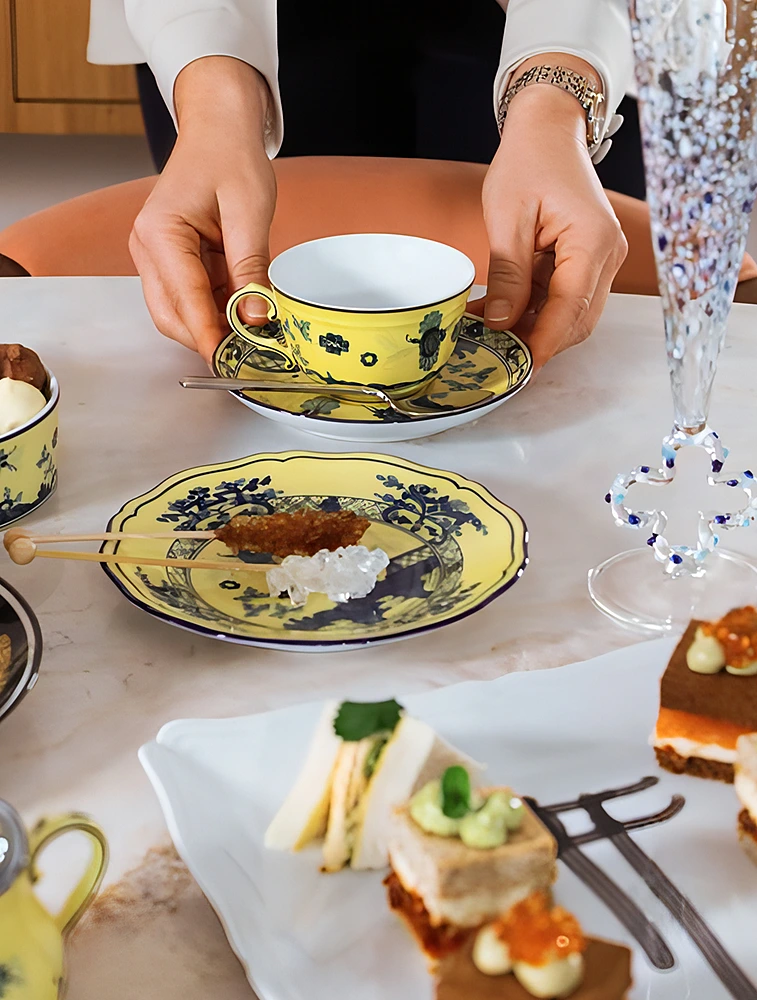 Чайная пара Oriente Italiano, 220 мл от Ginori 1735